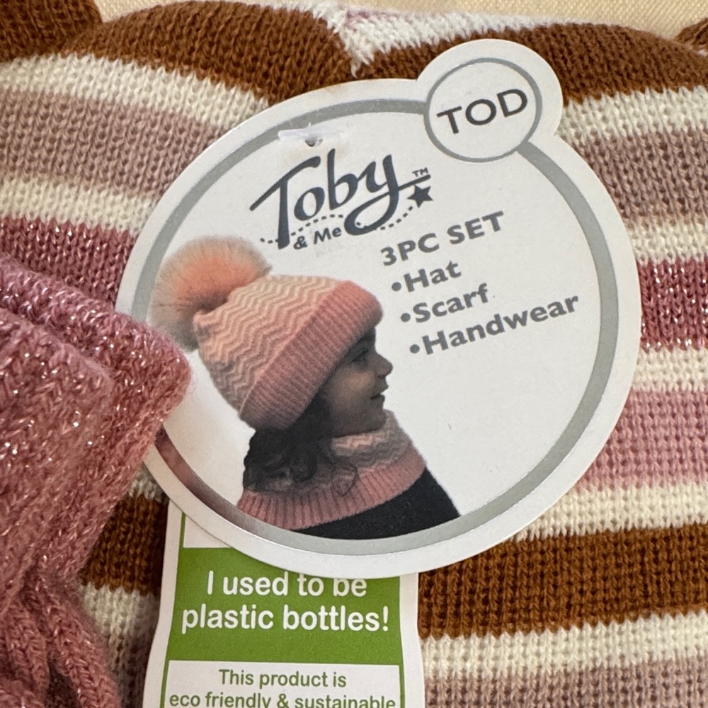 Toby & Me adorable toddler cold weather accessories